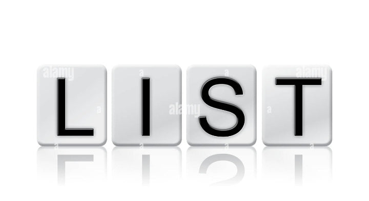 list