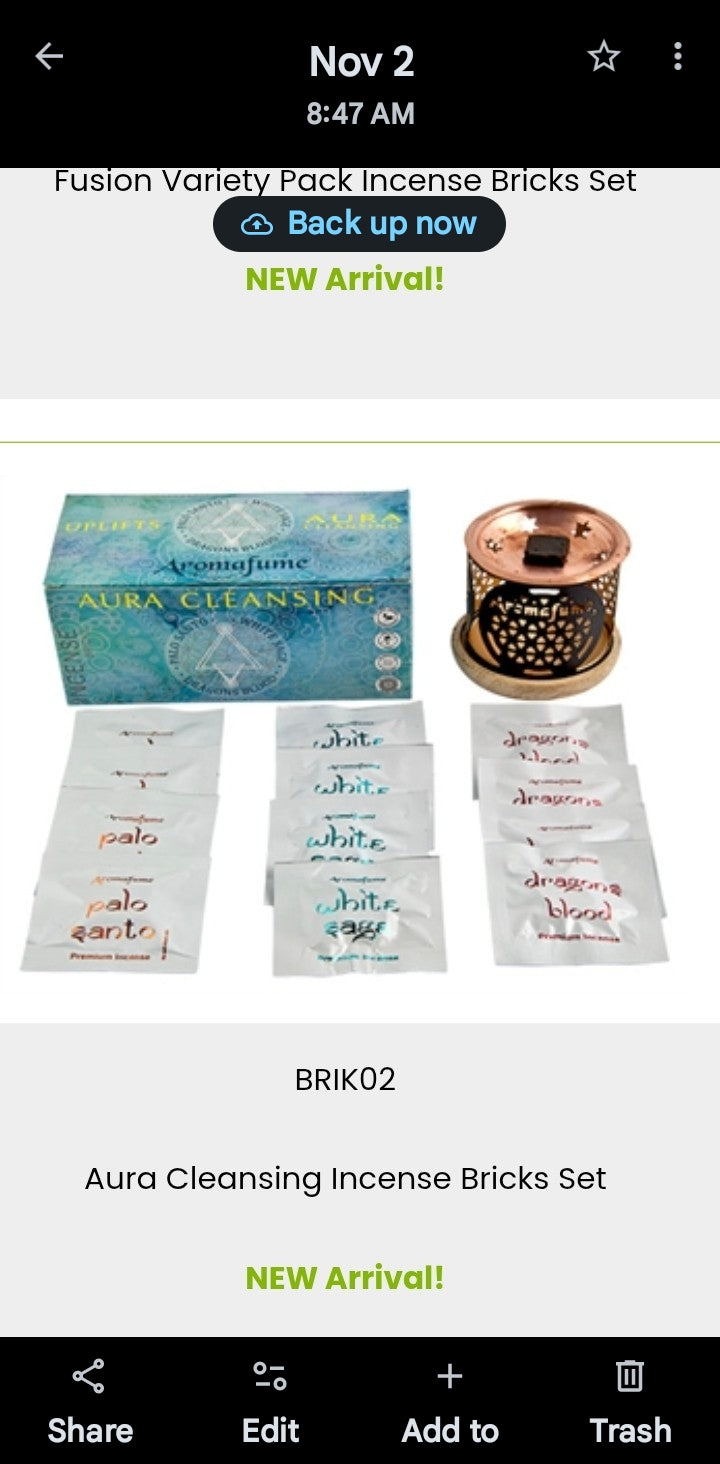 Incense Brick Set Bundle